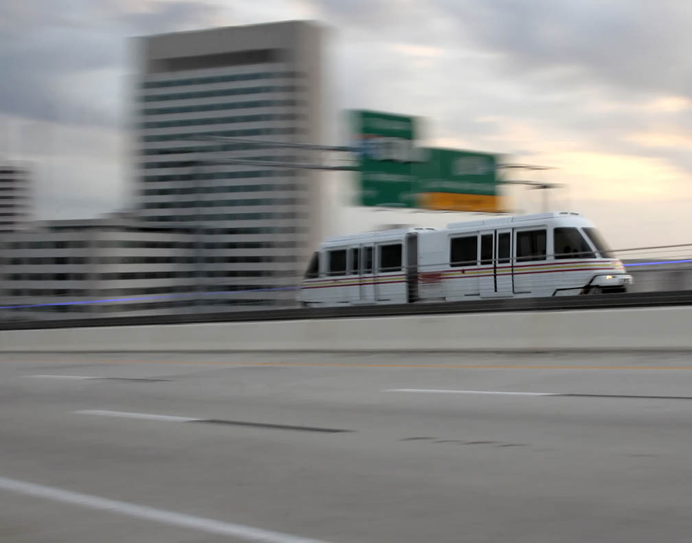 The Jacksonville, Florida, monorail. Photo: iStock Photo The Jacksonville, Florida, monorail. Photo: iStock Photo