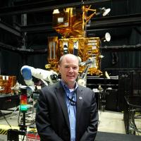 NASA's Benjamin Reed, who heads the effort to refuel satellites in space. Photo: AUVSI