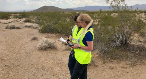 AUVSI's Tracy Lamb takes her TOP Level 3 certification. Photo: Tracy Lamb AUVSI's Tracy Lamb takes her TOP Level 3 certification. Photo: Tracy Lamb