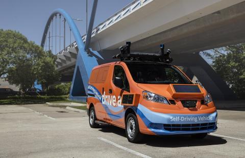 Drive.ai and the city of Arlington, Texas will launch a one-year self-driving program for Arlington residents, visitors, and anyone who’s interested in taking a ride in one of Drive.ai’s self-driving vehicles. Photo: Drive.ai