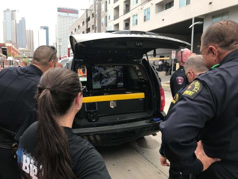 The Public Safety Unmanned Response Team North Texas (PSURTNTX) and AIRT have signed an agreement of cooperation to support the use of UAS for public safety and emergency management missions. Photo: AIRT