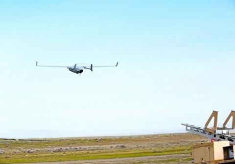 Logos Technologies has tested its RedKite sensor on an Integrator UAS. Logos Technologies has tested its RedKite sensor on an Integrator UAS.