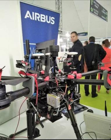 Airbus has integrated Mobilicom's SkyHopper PRO technology into its Innovation drone platform. Photo: Mobilicom