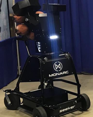 Monarc's Seeker robot. Photo: Monarc