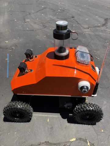 NXT Robotics Corp.'s Generation 5 autonomous vehicle and cognitive software platform, Maverick. Photo: NXT Robotics Corp.