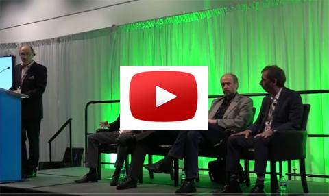 Industry representatives discuss machine vision at XPO 2018.
