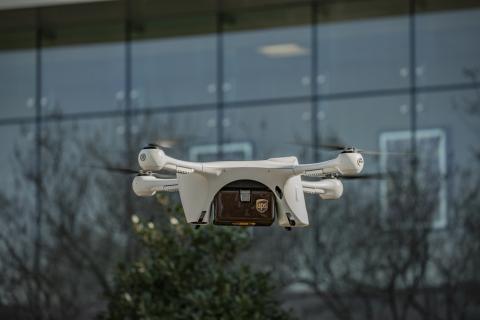 UPS has announced a new logistics service to deliver medical samples via UAS through a collaboration with Matternet. Photo: UPS
