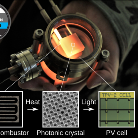 Mesodyne’s patented generator converts fuel into electricity via light. Photo: Mesodyne